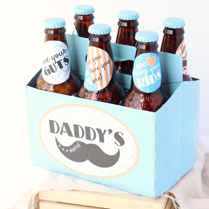 DADDY'S SNACK STACHE - Messes to Memories